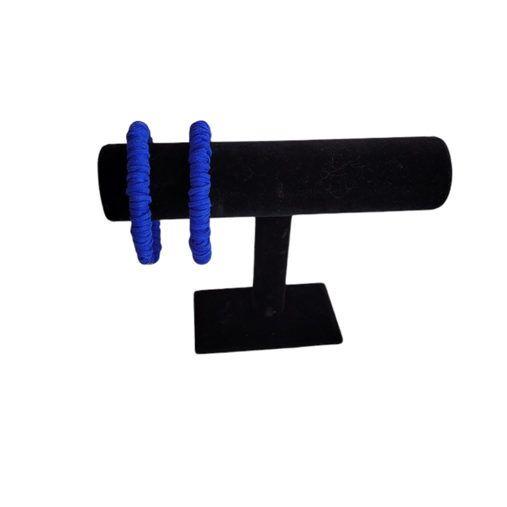 Royal Blue Hoops
